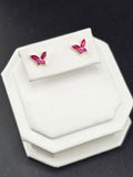 14K Gold Earrings - Butterfly