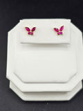14K Gold Earrings - Butterfly
