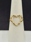 14K Gold Ring - Heart