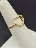 14K Gold Ring - Heart