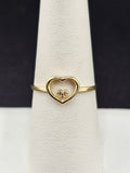 14K Gold Ring - Heart