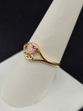 14K Gold Ring - Heart w/Infinity