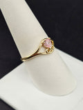 14K Gold Ring - Heart w/Infinity