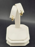 14K Gold Earrings - Huggie Hoops