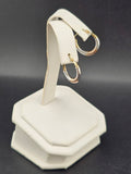 14K Gold Earrings - Huggie Hoops