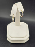 14K Gold Earrings - Huggie Hoops