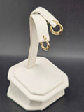 14K Gold Earrings - Huggie Hoops
