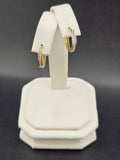 14K Gold Earrings - Huggie Hoops