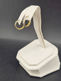 14K Gold Earrings - Huggie Hoops