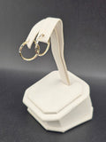 14K Gold Earrings - Huggie Hoops