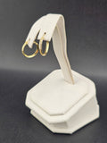 14K Gold Earrings - Huggie Hoops