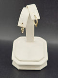 14K Gold Earrings - Huggie Hoops