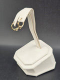 14K Gold Earrings - Huggie Hoops