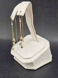14K Gold Earrings - Drop Earrings