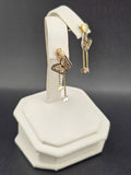 14K Gold Earrings - Butterfly