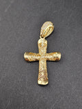14k Gold Pendant - Cross