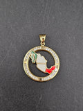 14k Gold Pendant - Mexico