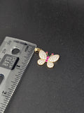 14k Gold Pendant - Butterfly