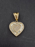14k Gold Pendant - Heart
