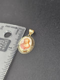14k Gold Pendant - Jesus