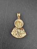 14k Gold Pendant - Jesus