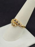 14K Gold Ring - Panther