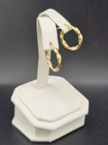 14K Gold Earrings - Huggies Hoops