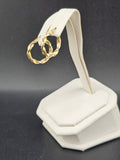 14K Gold Earrings - Huggies Hoops
