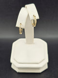 14K Gold Earrings - Huggies Hoops