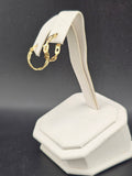 14K Gold Earrings - Huggies Hoops