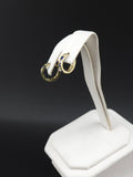 14K Gold Earrings - Huggie Hoops