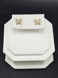 14K Gold Earrings - Butterfly