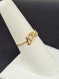 14K Gold Ring - Love