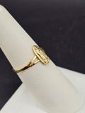 14K Gold Ring - Virgin Mary