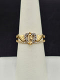 14K Gold Ring - Virgin Mary