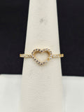14K Gold Ring - Heart