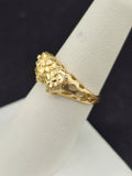 14K Gold Ring - Heart Nugget