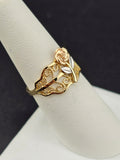14K Gold Ring - Rose