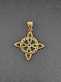 14k Gold Pendant - Celtic Knott