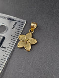 14k Gold Pendant - Flower