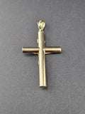 14k Gold Pendant - Jesus on Cross