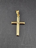 14k Gold Pendant - Cross