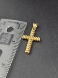 14k Gold Pendant - Cross