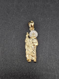 14k Gold Pendant - San Judas