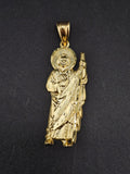 14k Gold Pendant - San Judas