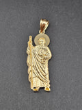14k Gold Pendant - San Judas