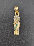 14k Gold Pendant - San Judas