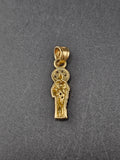 14k Gold Pendant - San Judas