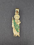 14k Gold Pendant - San Judas