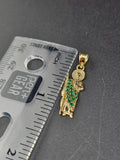 14k Gold Pendant - San Judas